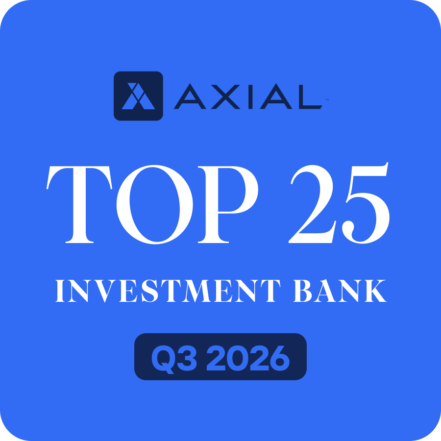 Axial Top 25 Investment Bank Q3 2026